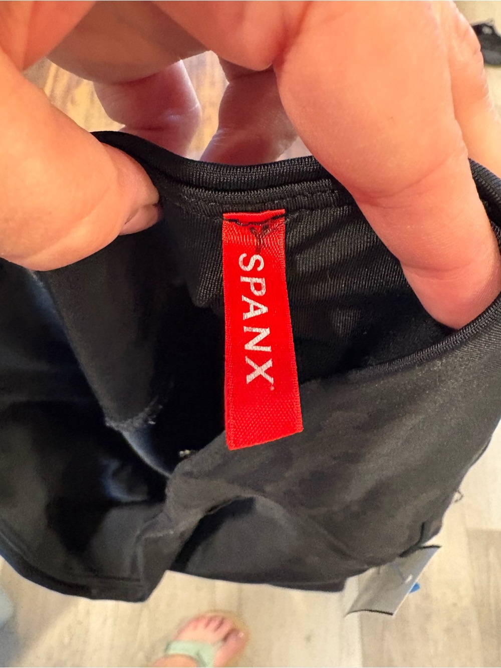 SPANX Black Camo Leggings - Picture 2 of 3